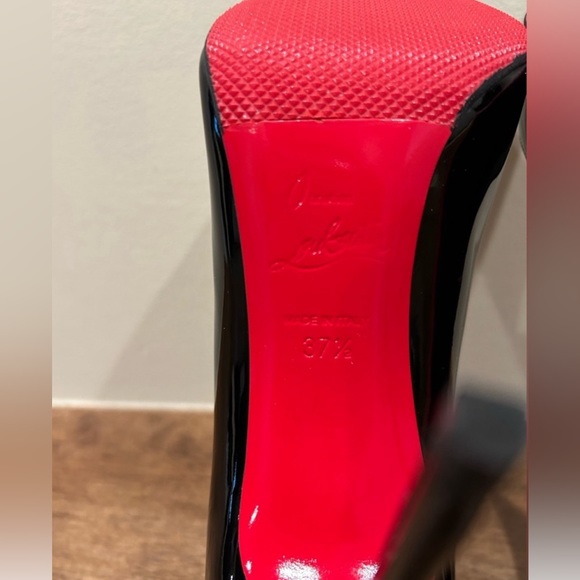 Christian Louboutin patent pigalle follies 100mm - Picture 9 of 10